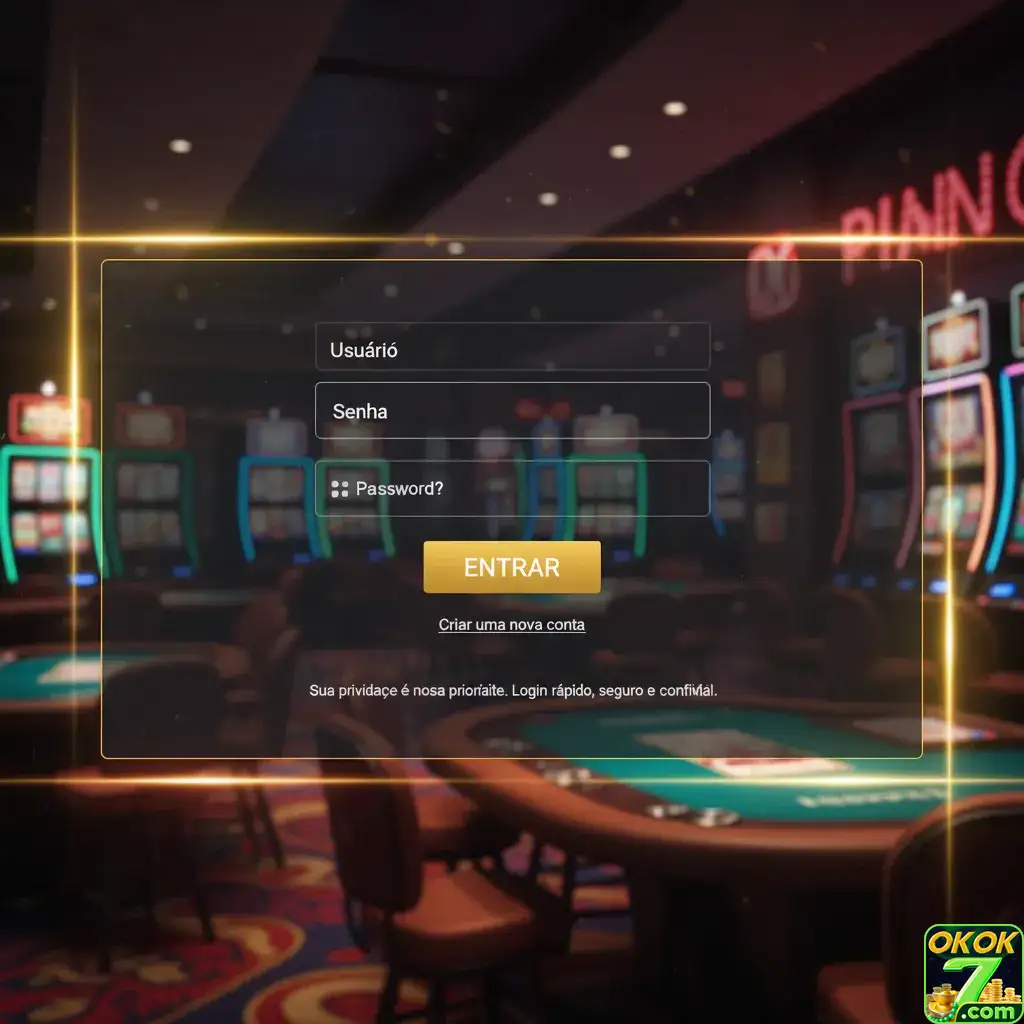 okok7 acesse elite mesas de cassino